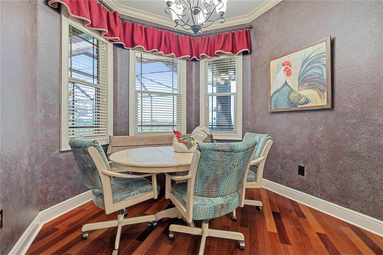 Window Blinds throughout the home.