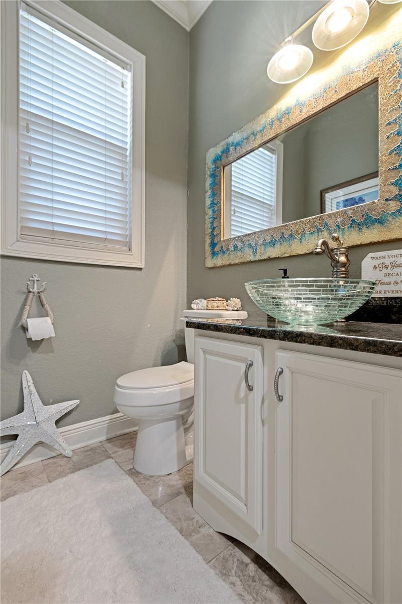 Half Bathroom next to Front Foyer