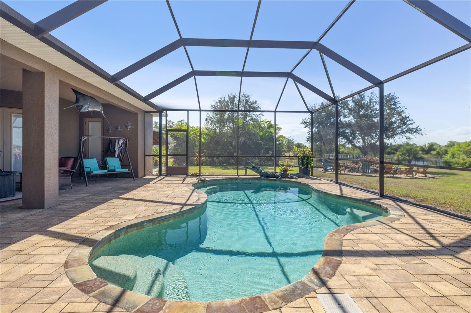 In Ground Heated Pool