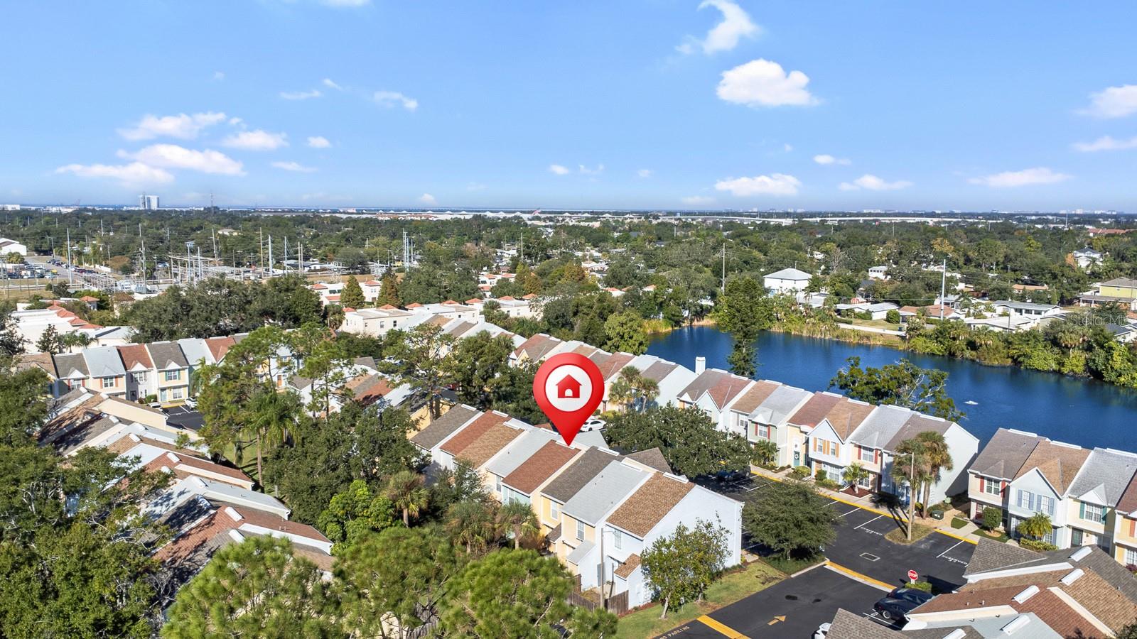 Sheridan Woods with its own pond!