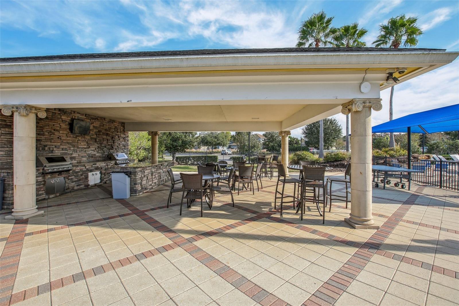 Grill Area - Clubhouse Amenity