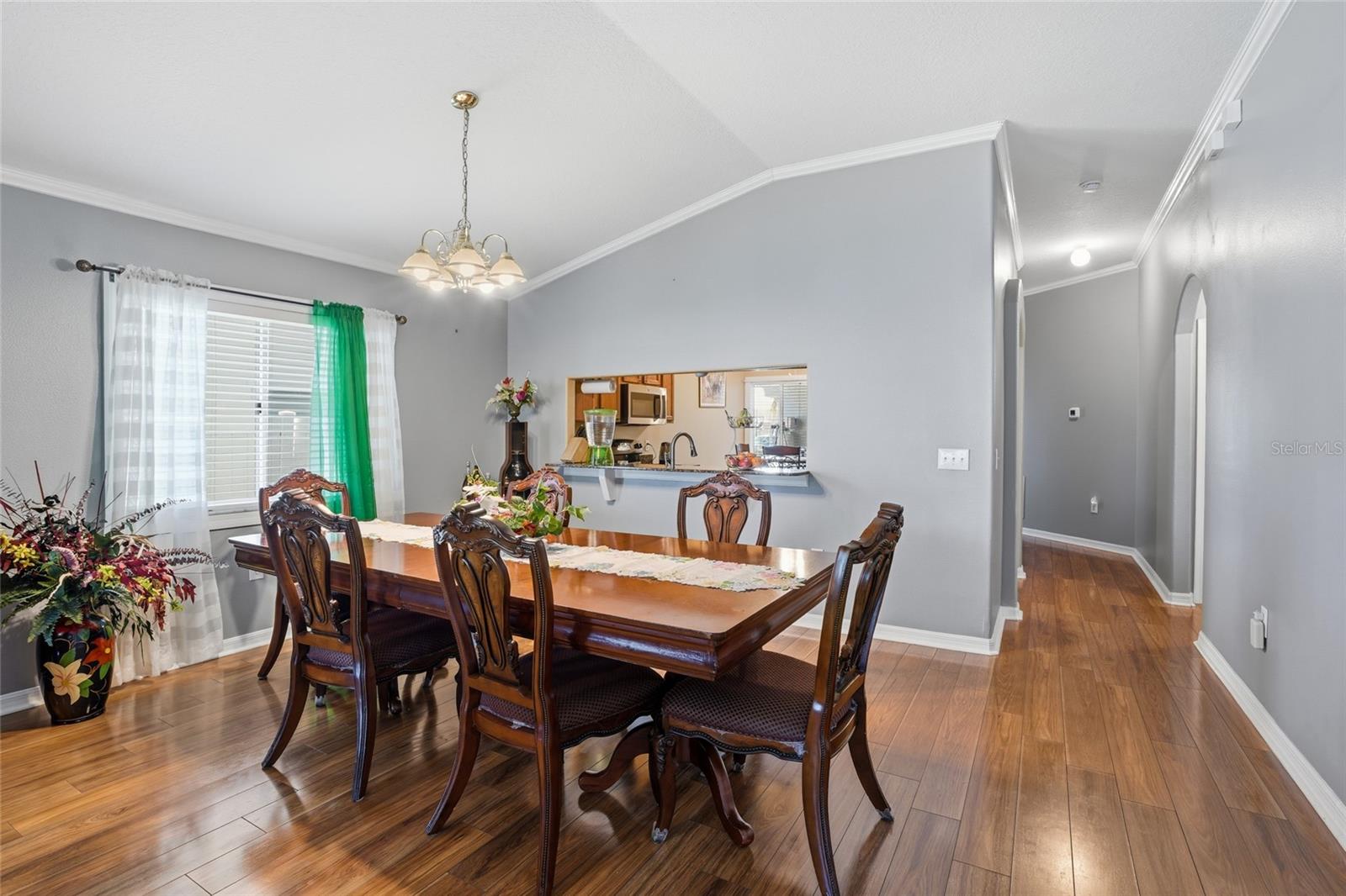 gorgeous rich LVP flooring