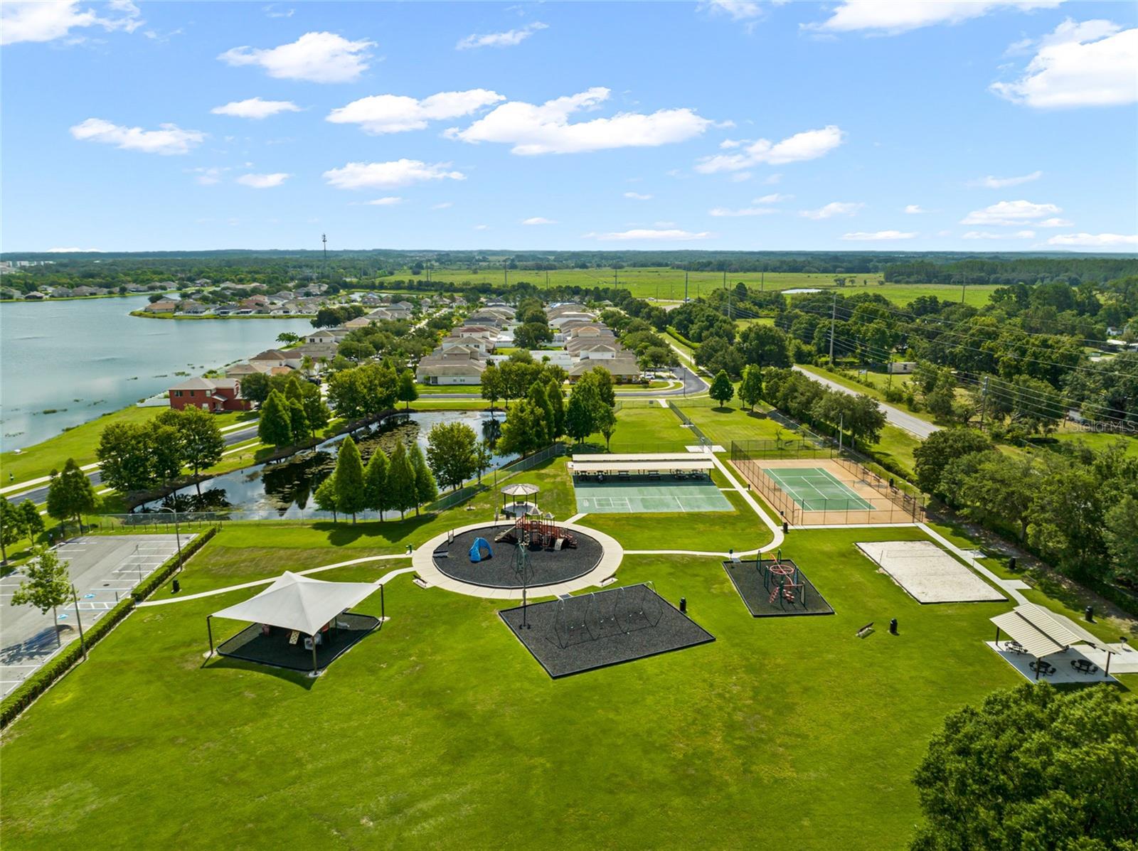 playground, dog park, tennis, sand volleyball and more