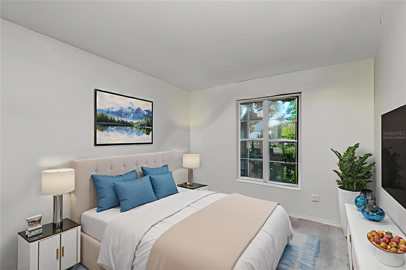 VIRTUALLY STAGED - Bedroom 3