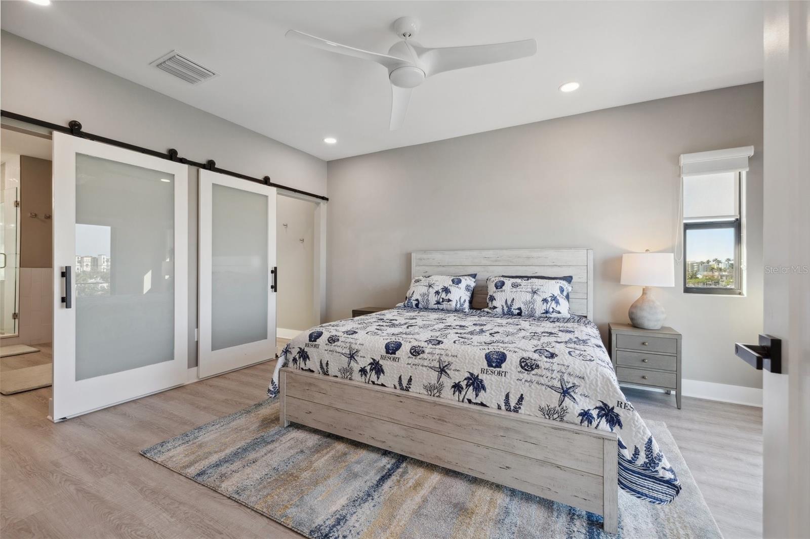 The Perch primary bedroom