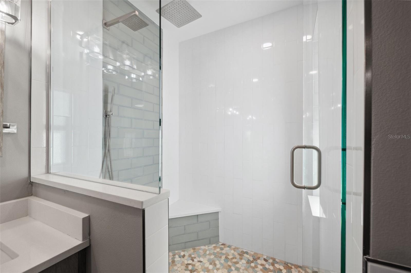 The Perch primary shower