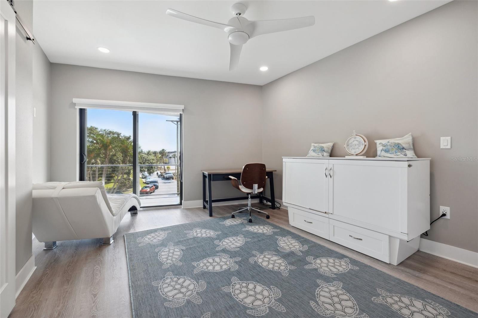 The Perch guest room/office