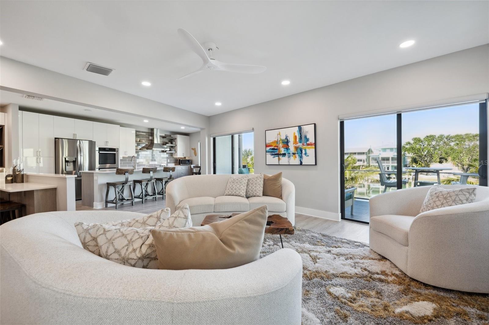 The Jewel living area