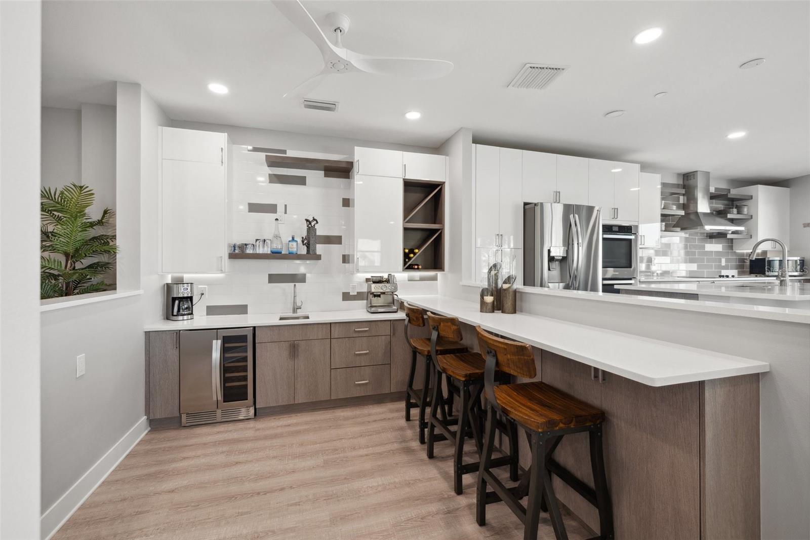 The Jewel sunken bar