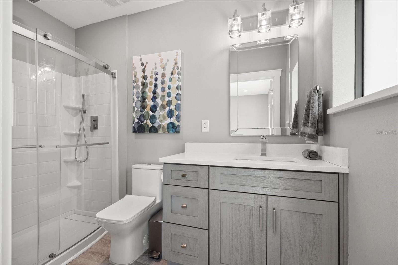 The Jewel guest bathroom