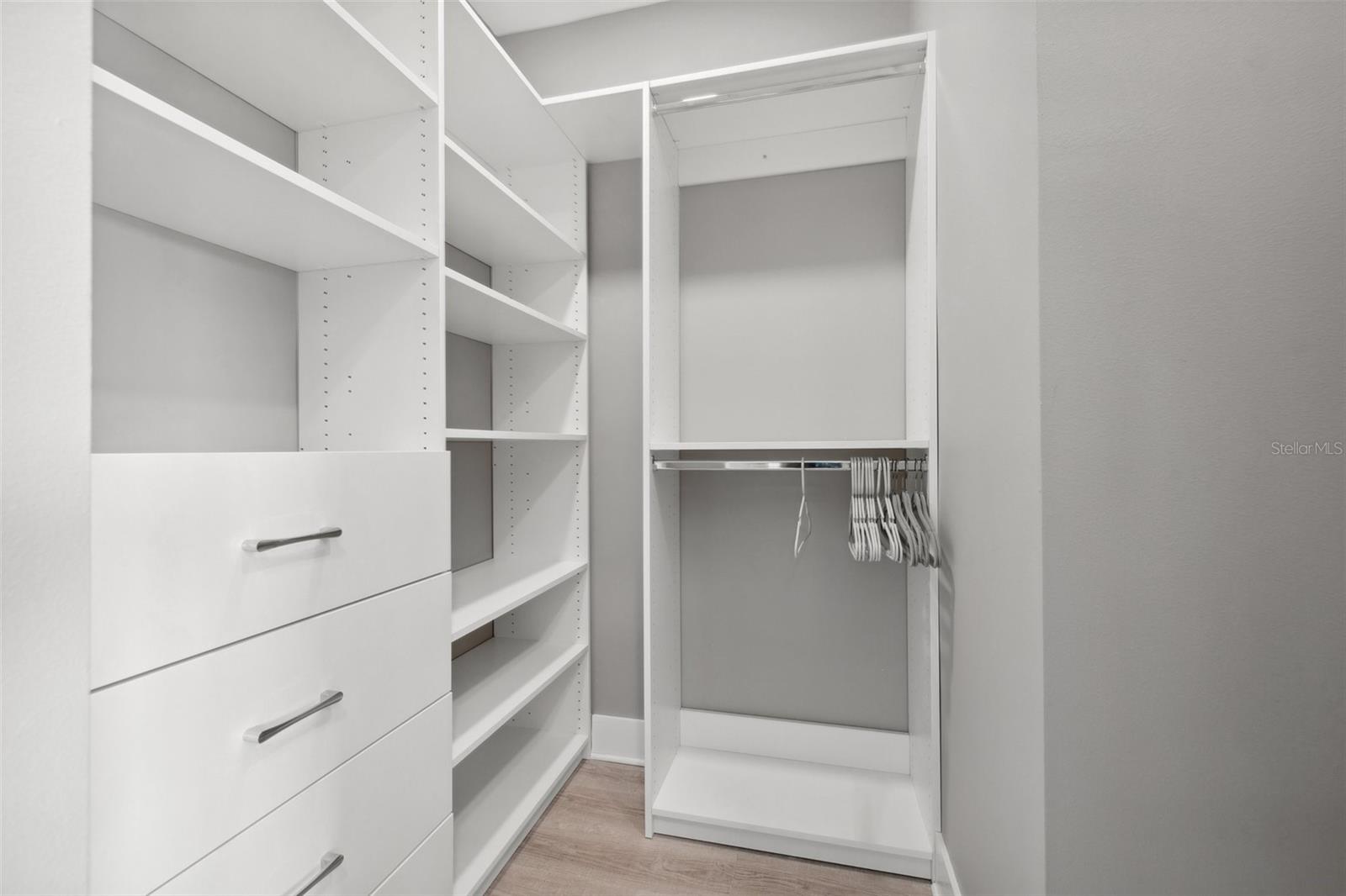 The Jewel guest closet