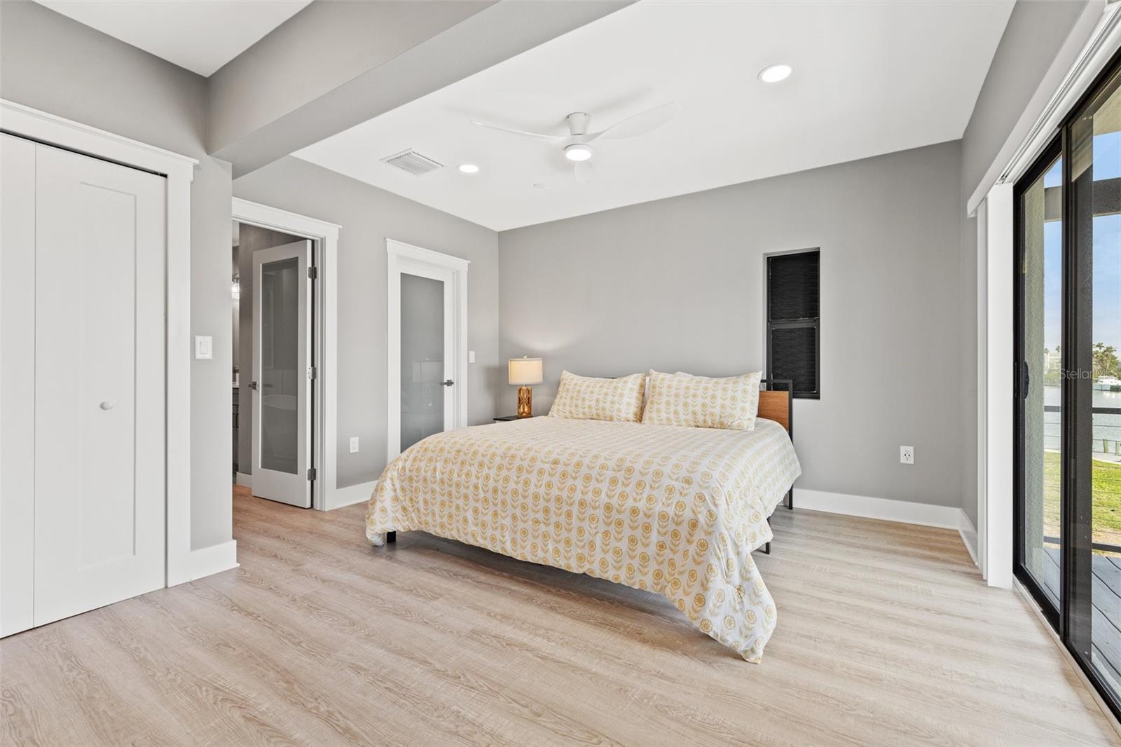 The Gem primary bedroom