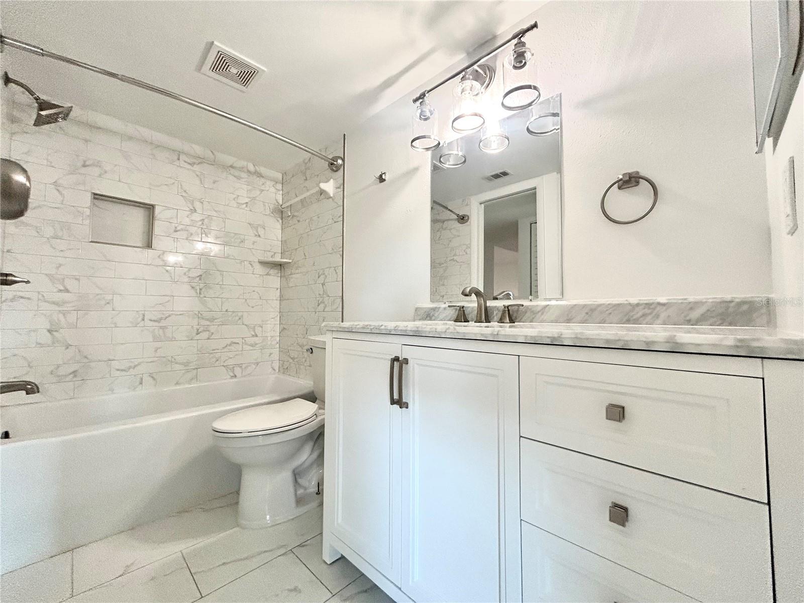 Remodeled bathroom