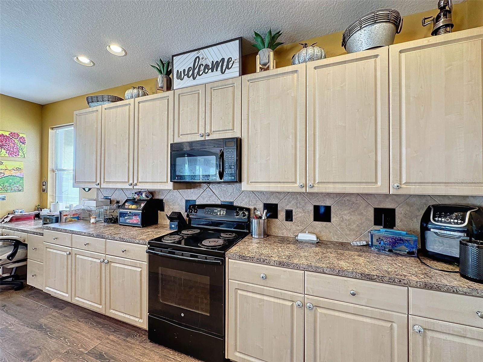 Did you need more storage with all these cabinets?