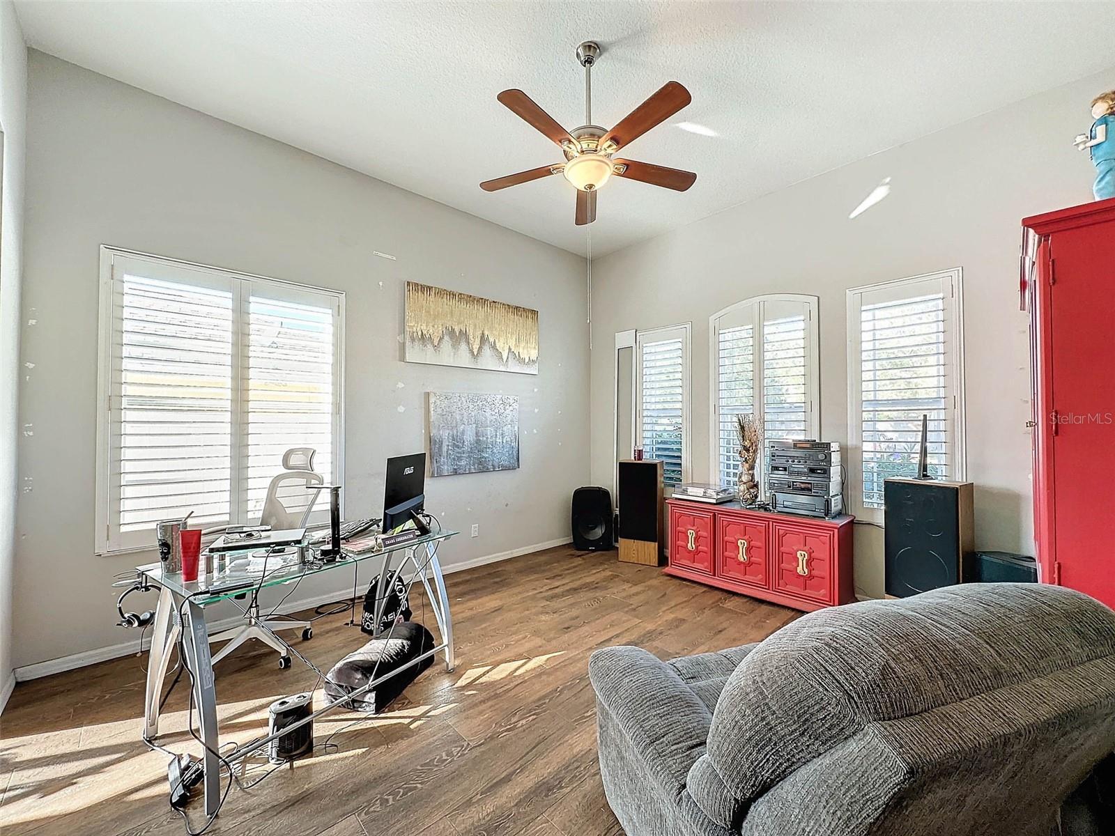 Window treatments included