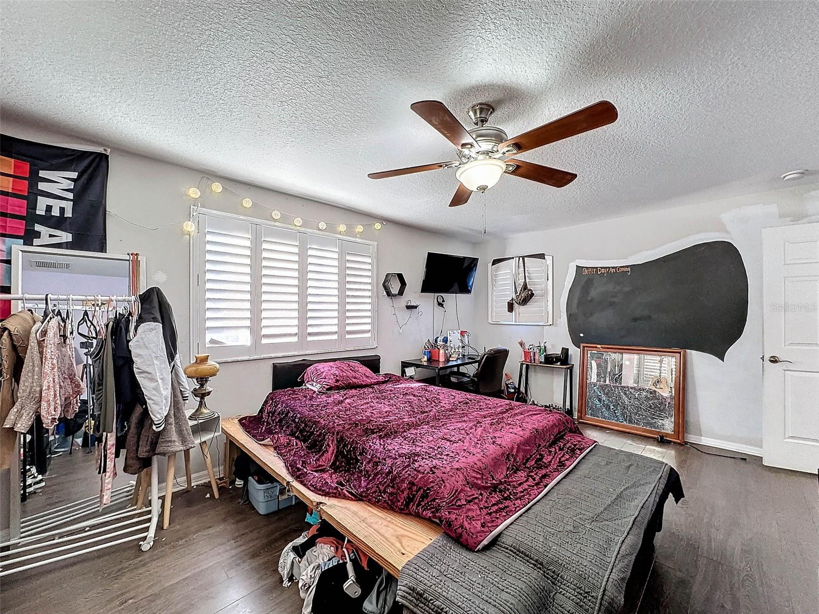 Large Bedroom 2 upstairs. Also redesigned