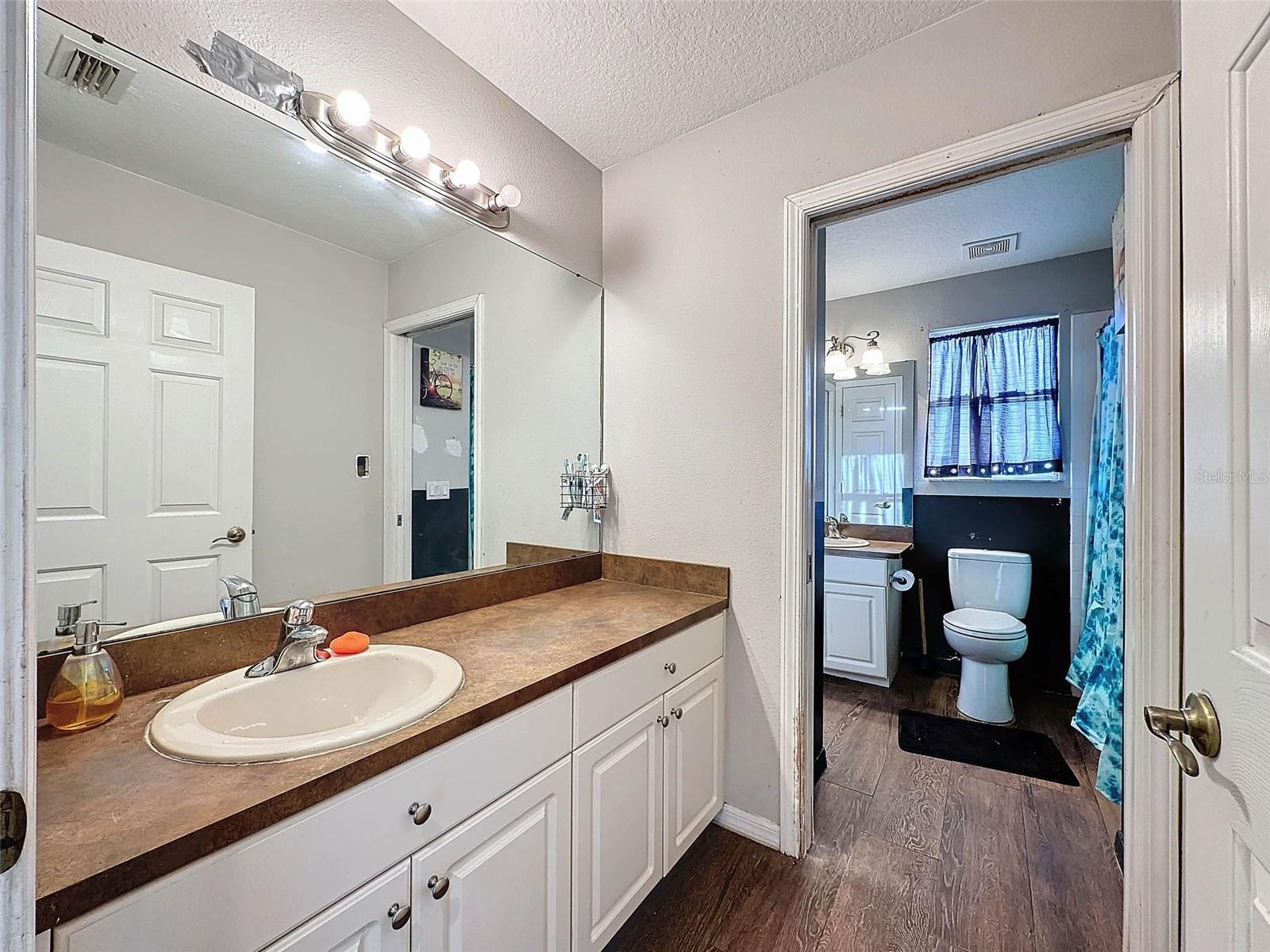 Hallway entry to bath 3