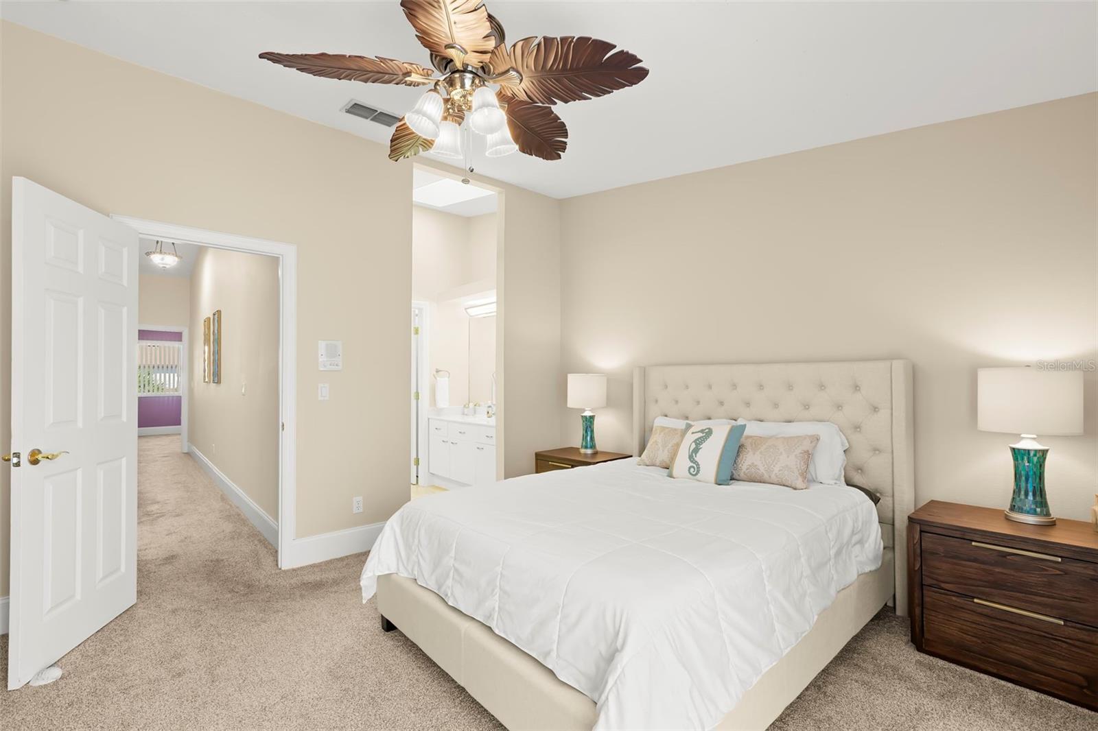 Primary Bedroom to Primary Bathroom