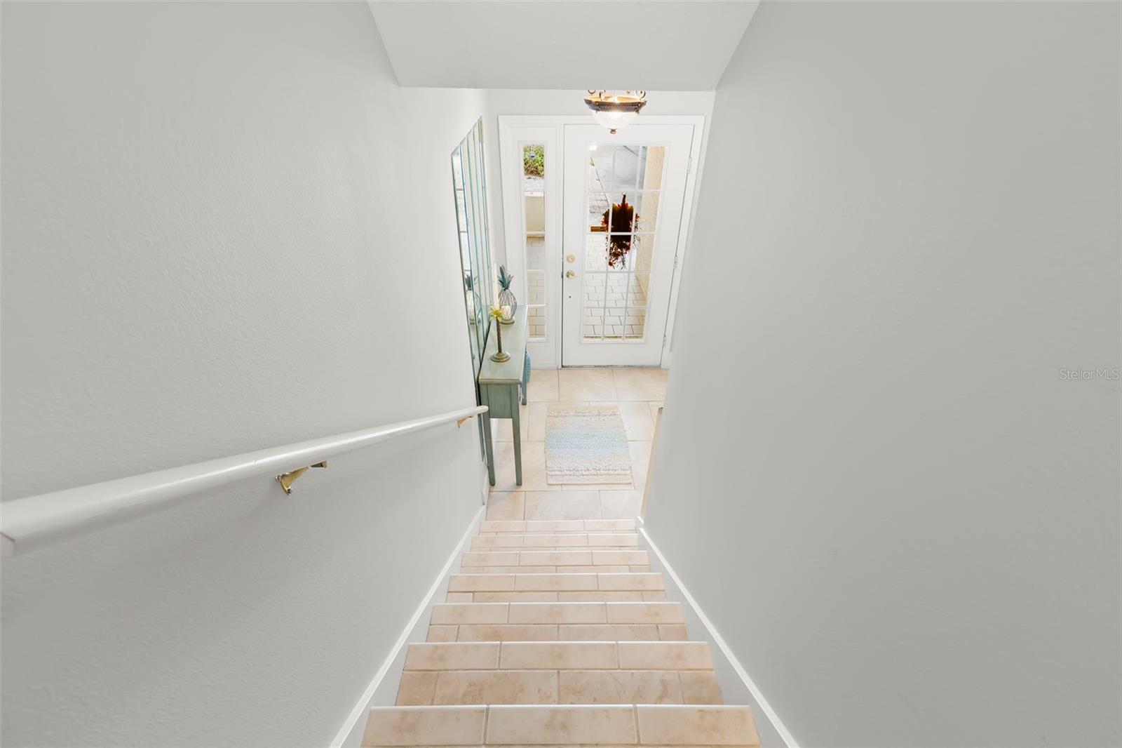 Stairs to Front Entrance