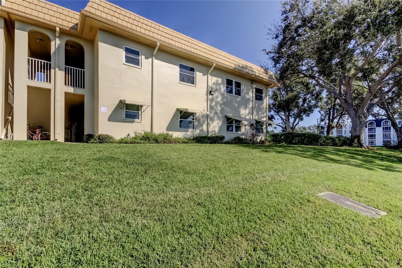 Front of the second building.