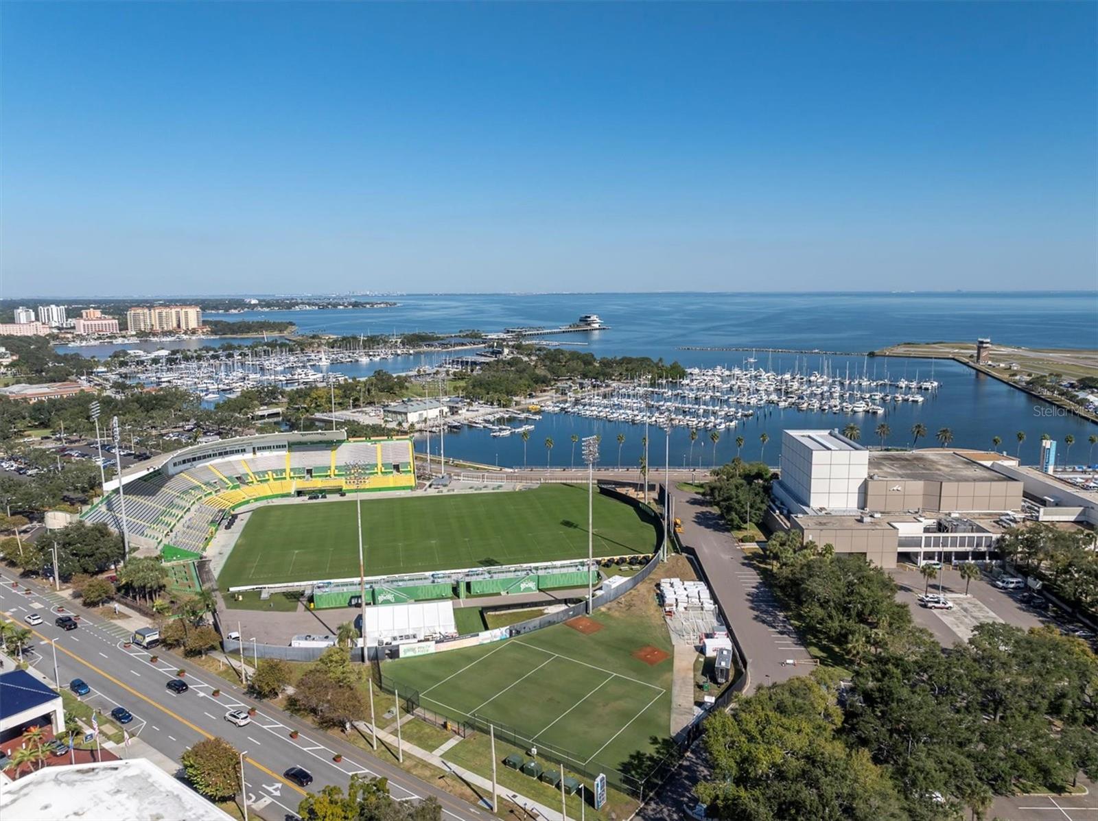 Enjoy the downtown lifestyle! Walk to The Saturday Morning Market, the Mahaffy, Rowdies soccer games & more!