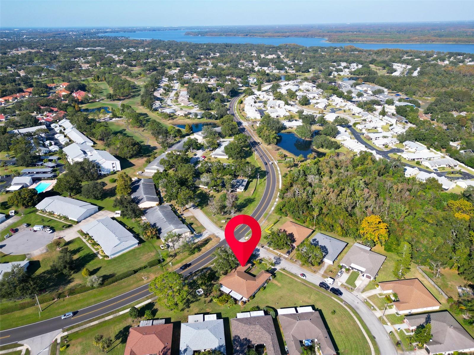 Perfectly located in a non-flood zone and just a short golf cart ride away to Lake Tarpon & the main clubhouse facilities & amenities!~