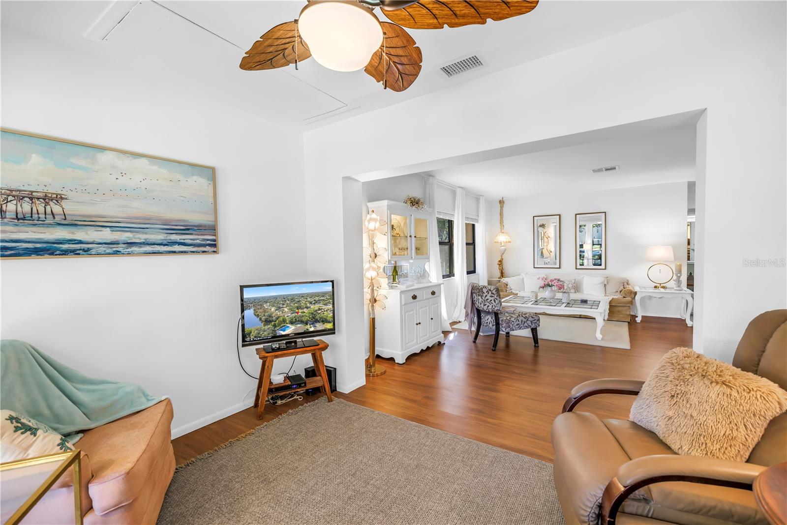 Florida Room Looking Into Great Room