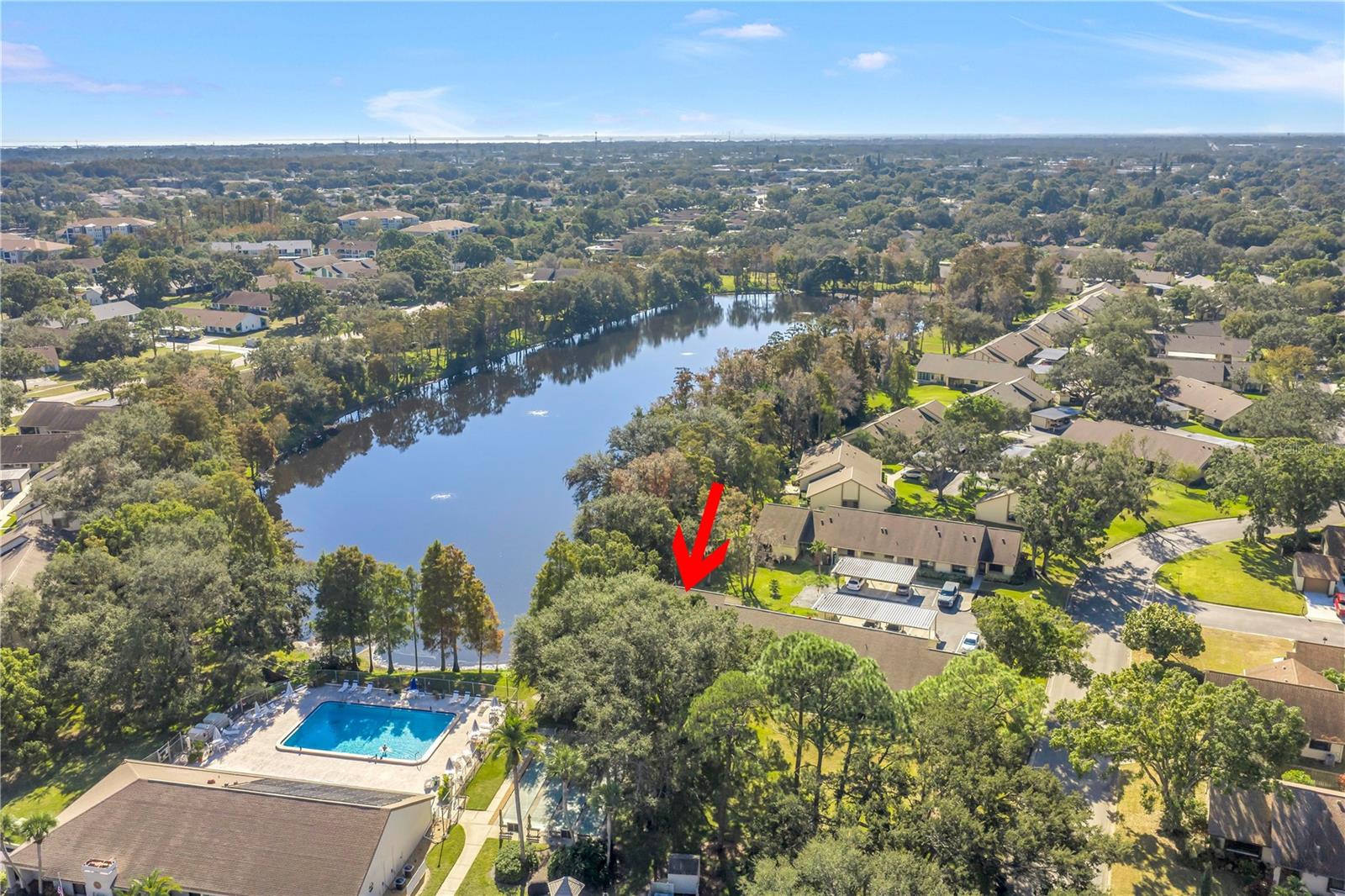 Aerial View Of Villa