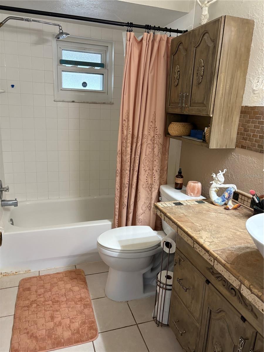 Full Bath with Tile counters