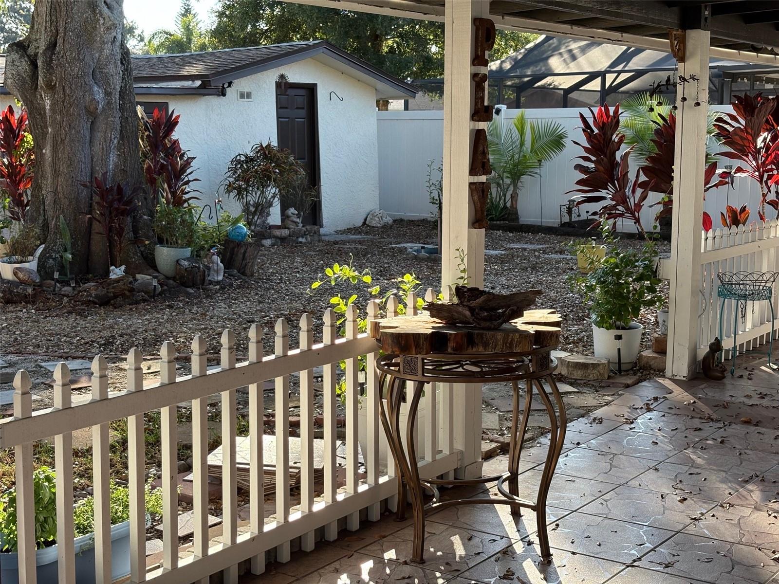 View of the outbuilding