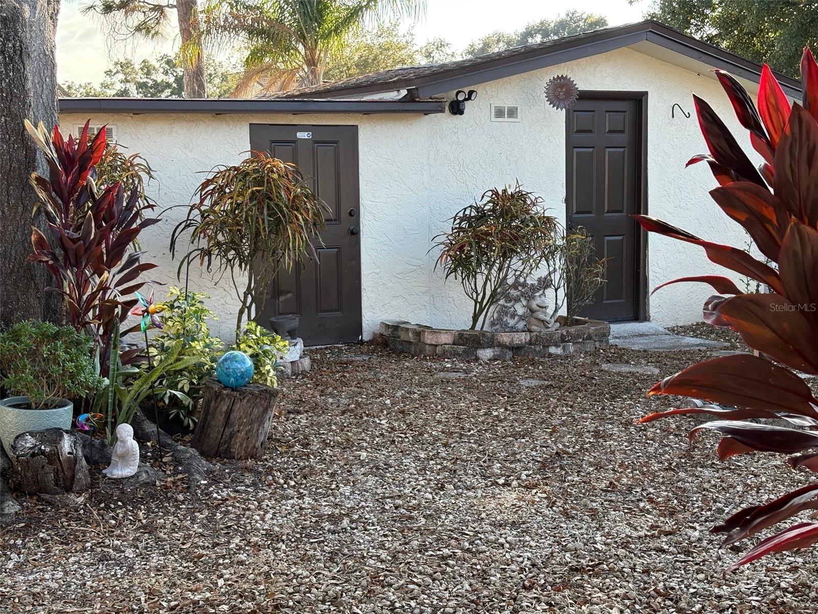 Double Entrance to out Building