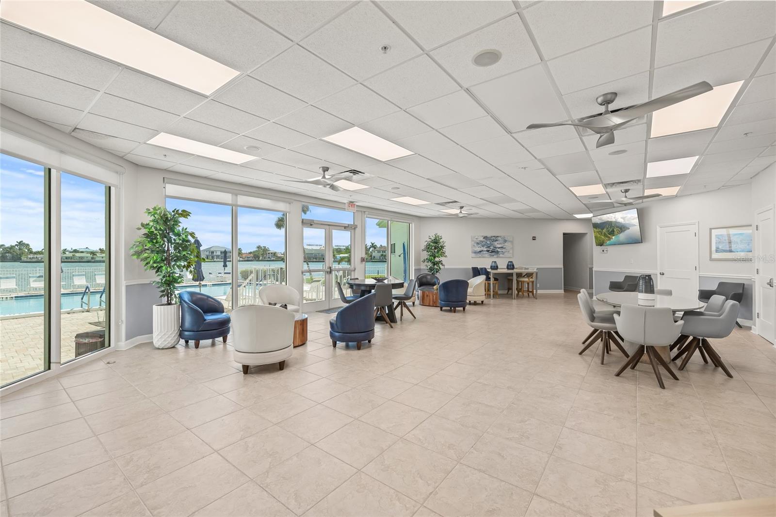 Gorgeous water view from Windsor Hall.