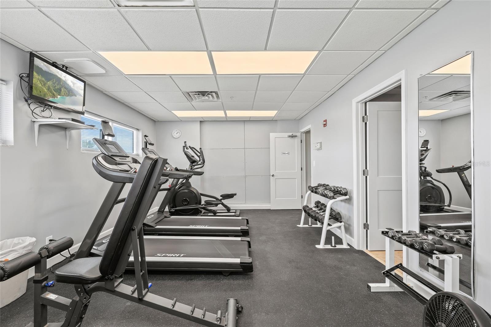 Fitness Room.
