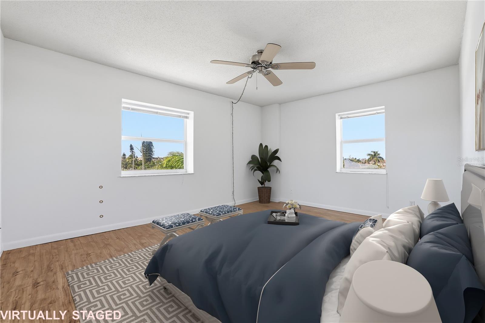 Virtually Staged- Primary Bedroom.