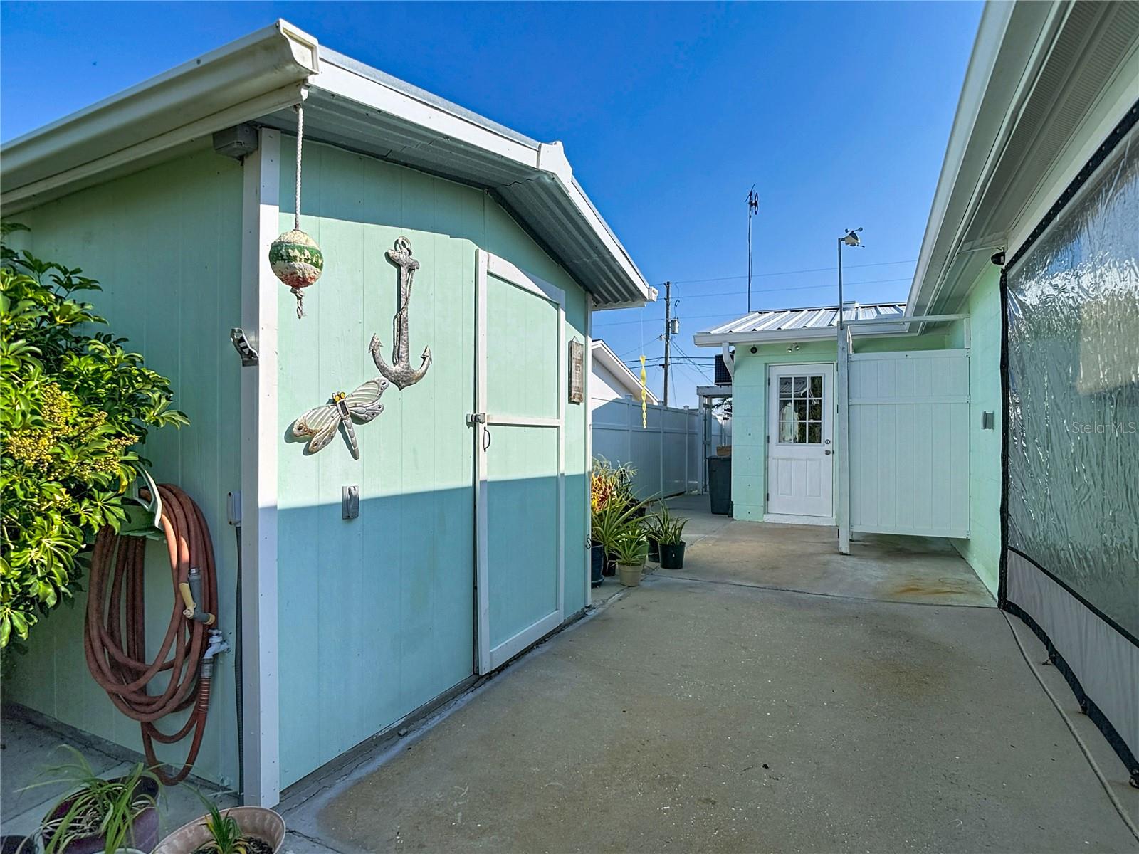 Storage shed for those water toys!