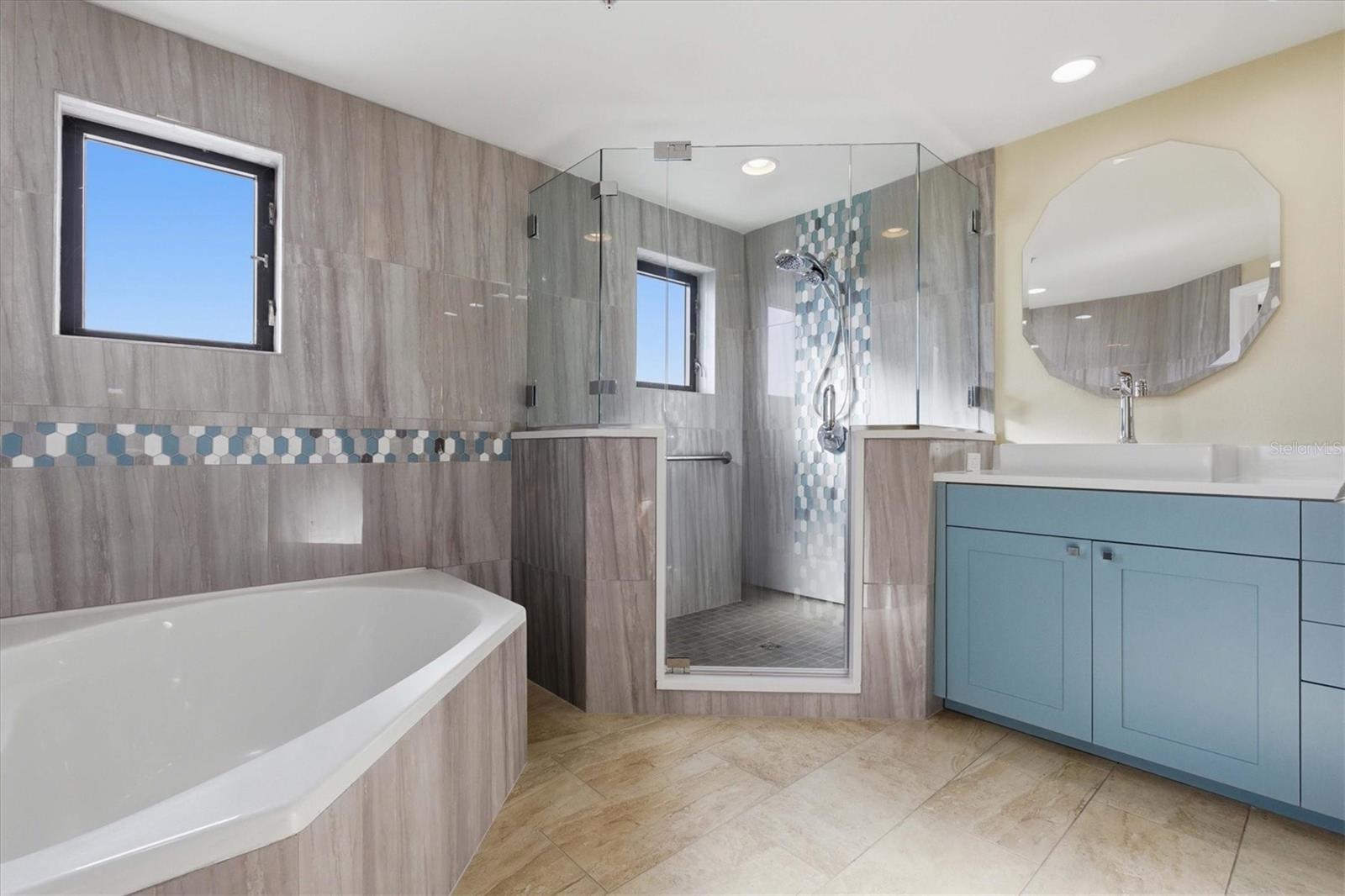 2026 Finished Primary Bath!