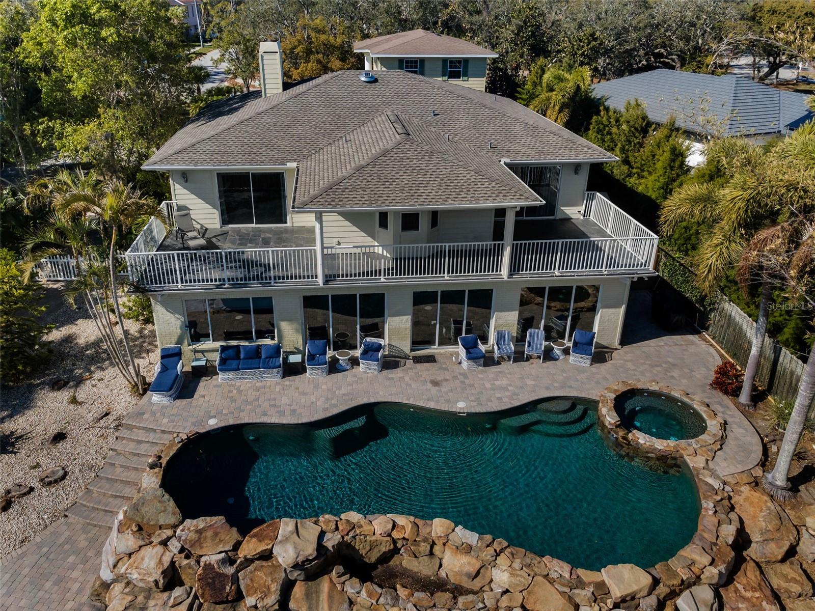 Back of primary structure.