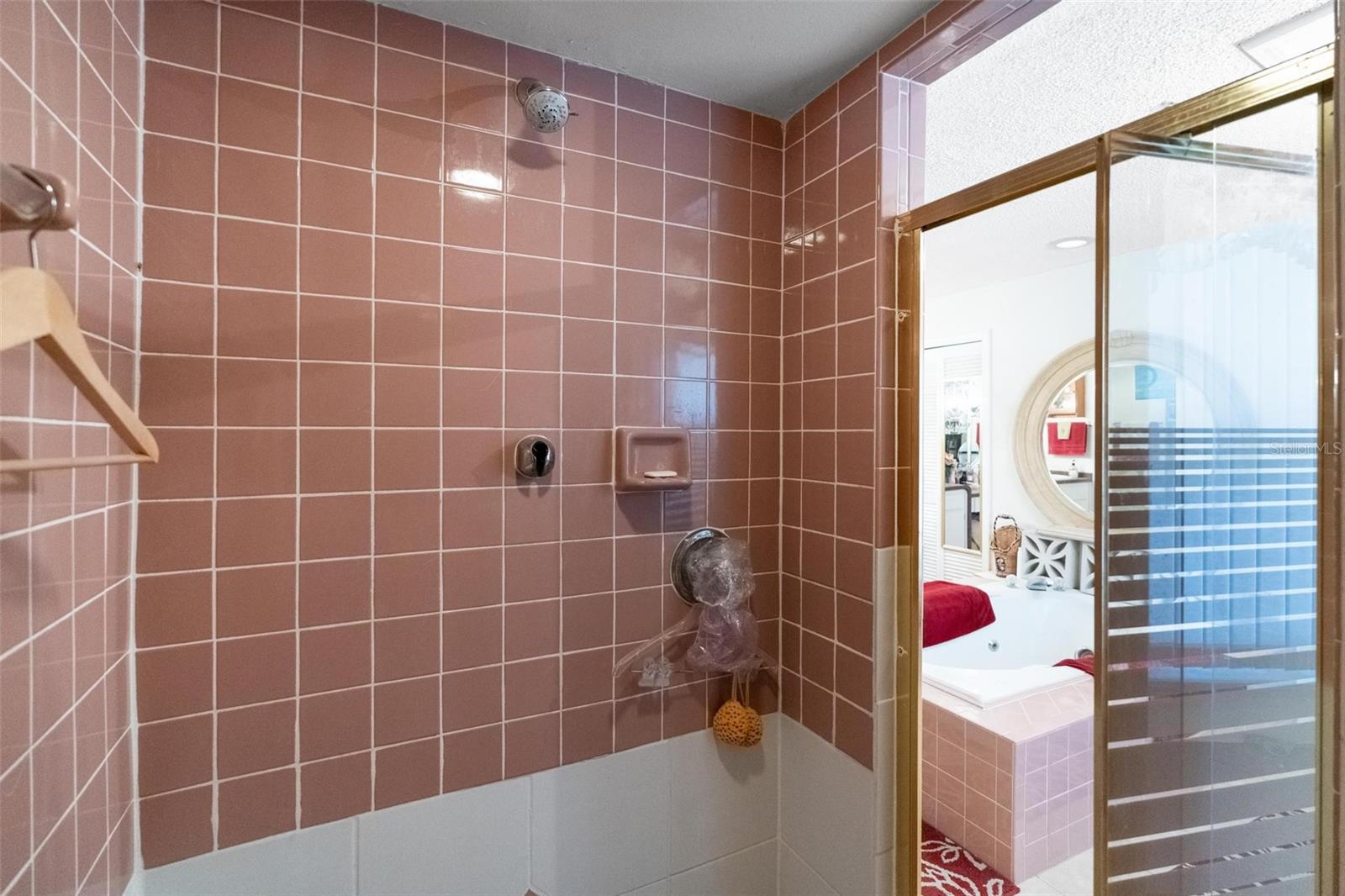 Primary bath with walk in shower