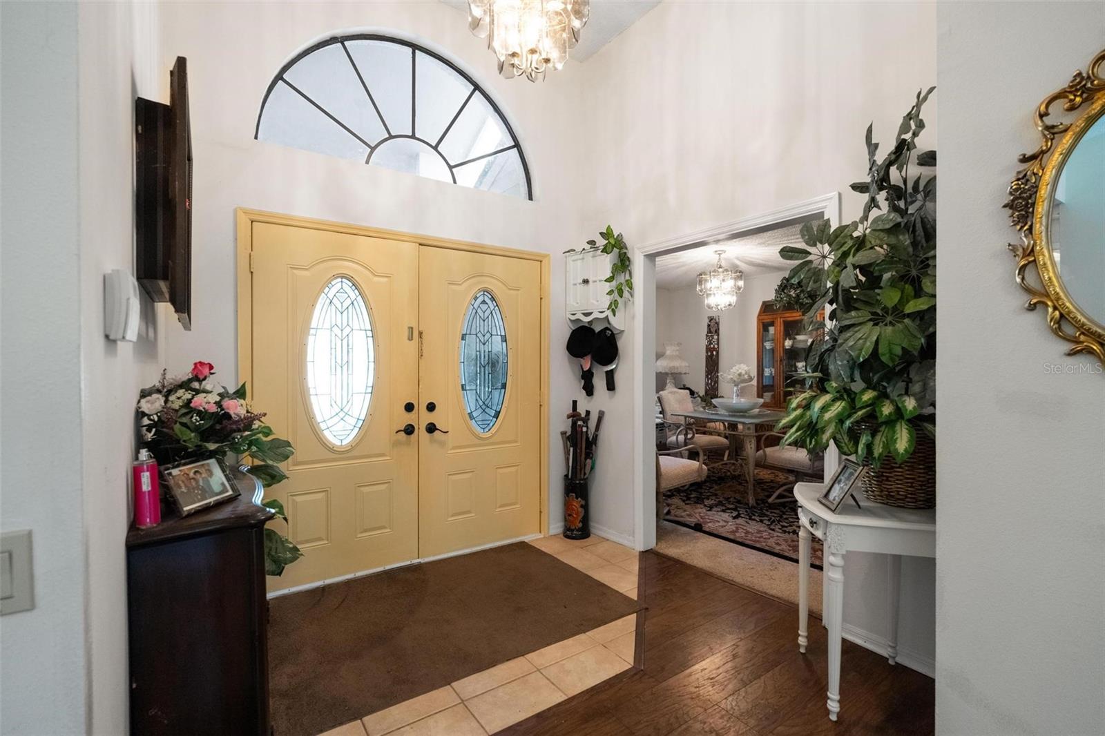 Entry and foyer