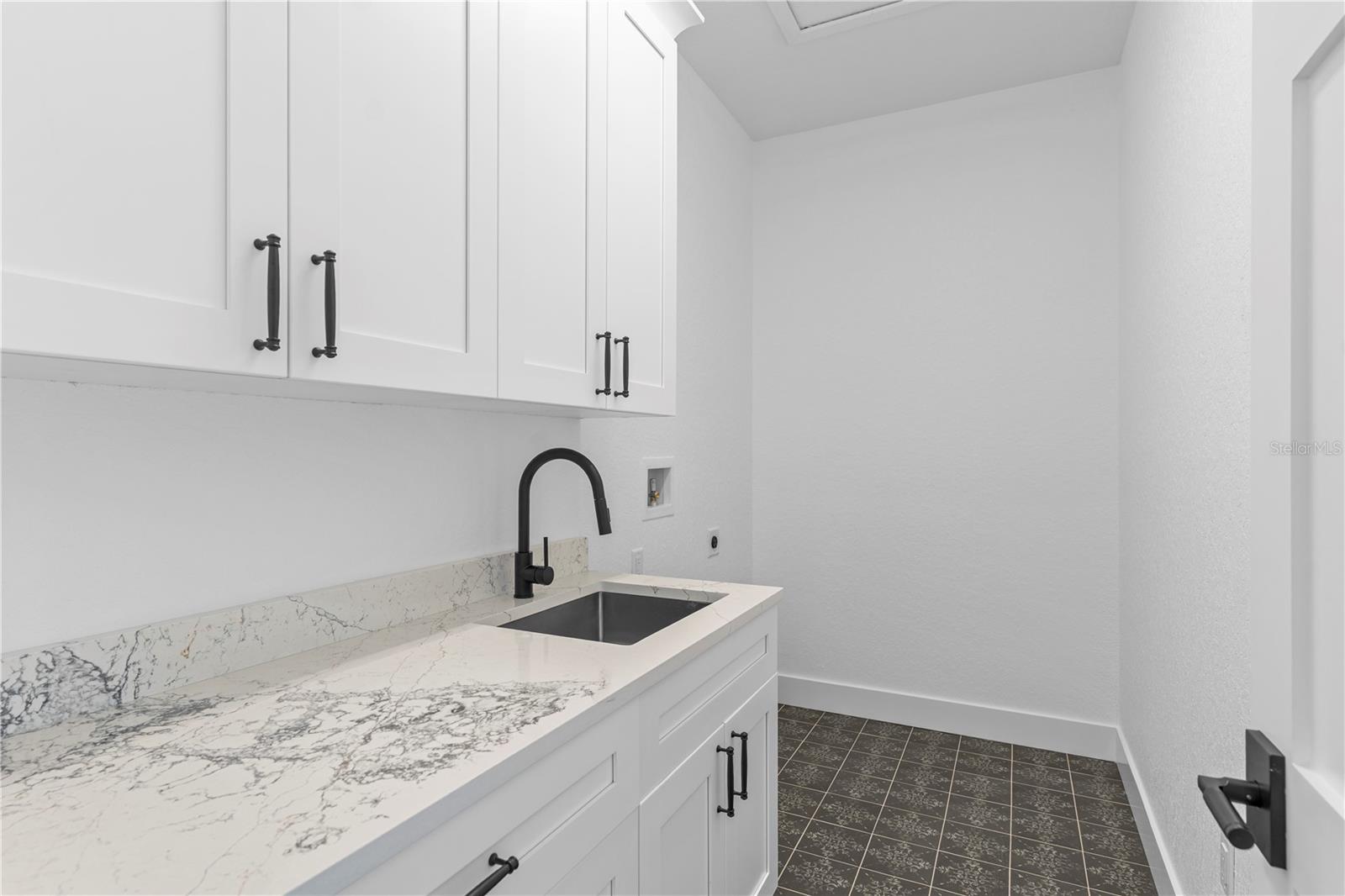 Laundry Room Main House 42" upper cabinets for extra storage