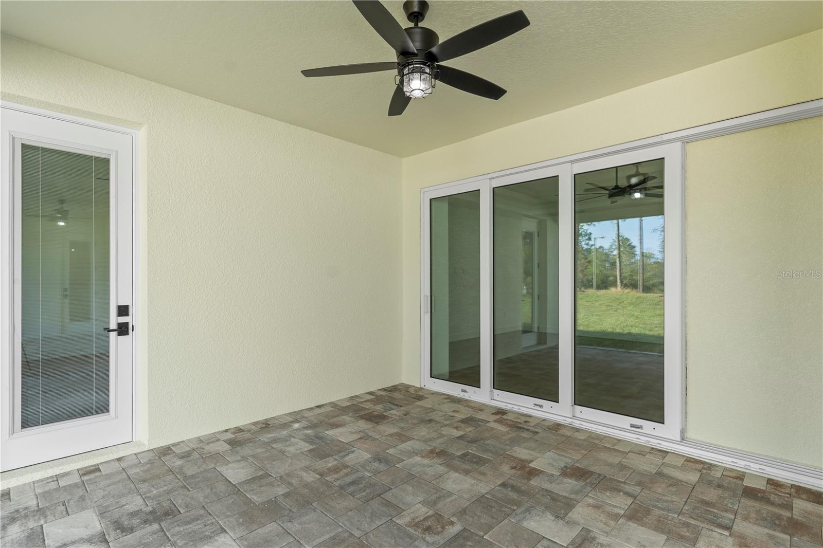 Screened Lanai with door to primary bedroom