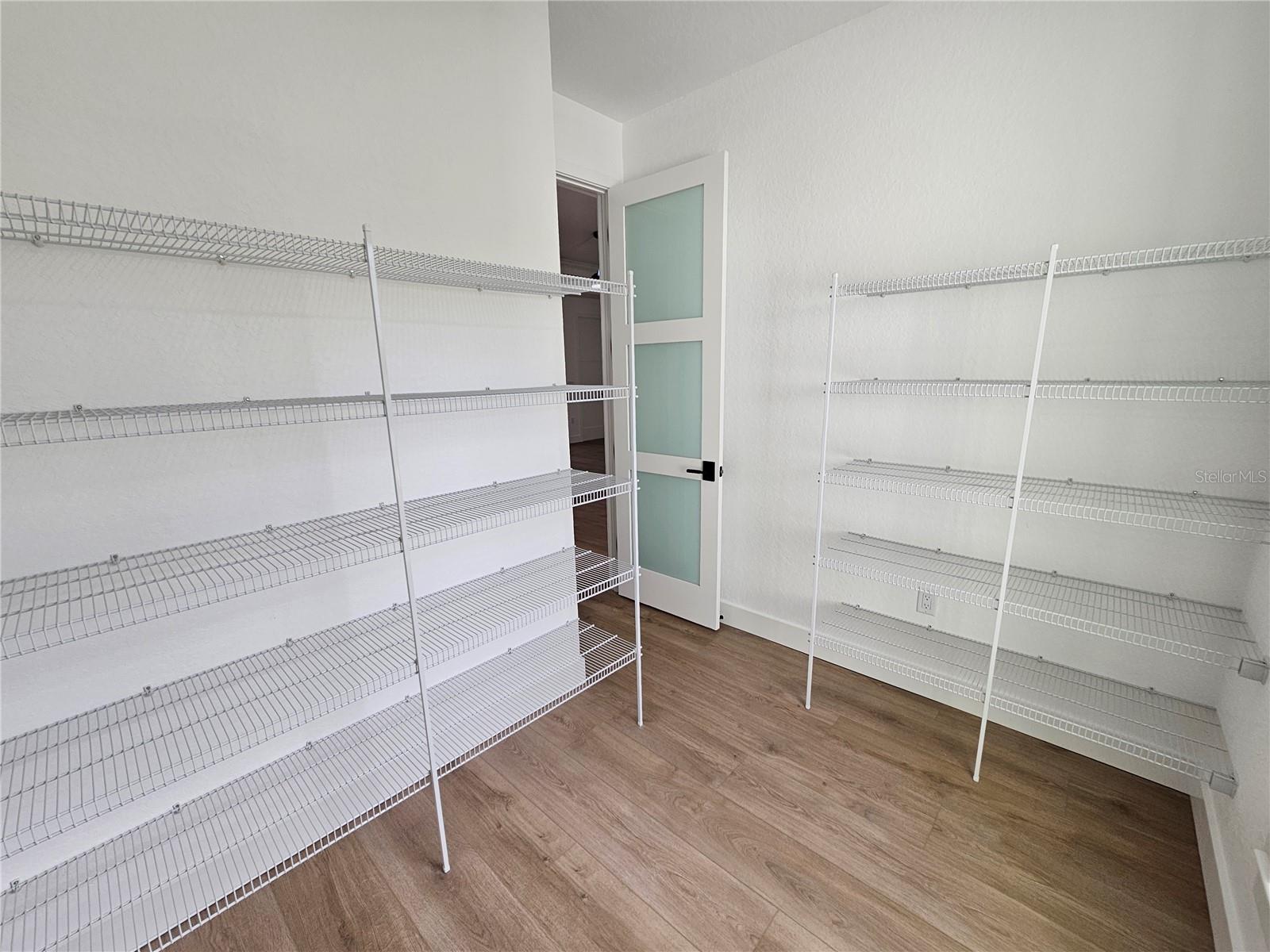 8'X 10' Pantry with Frosted Door