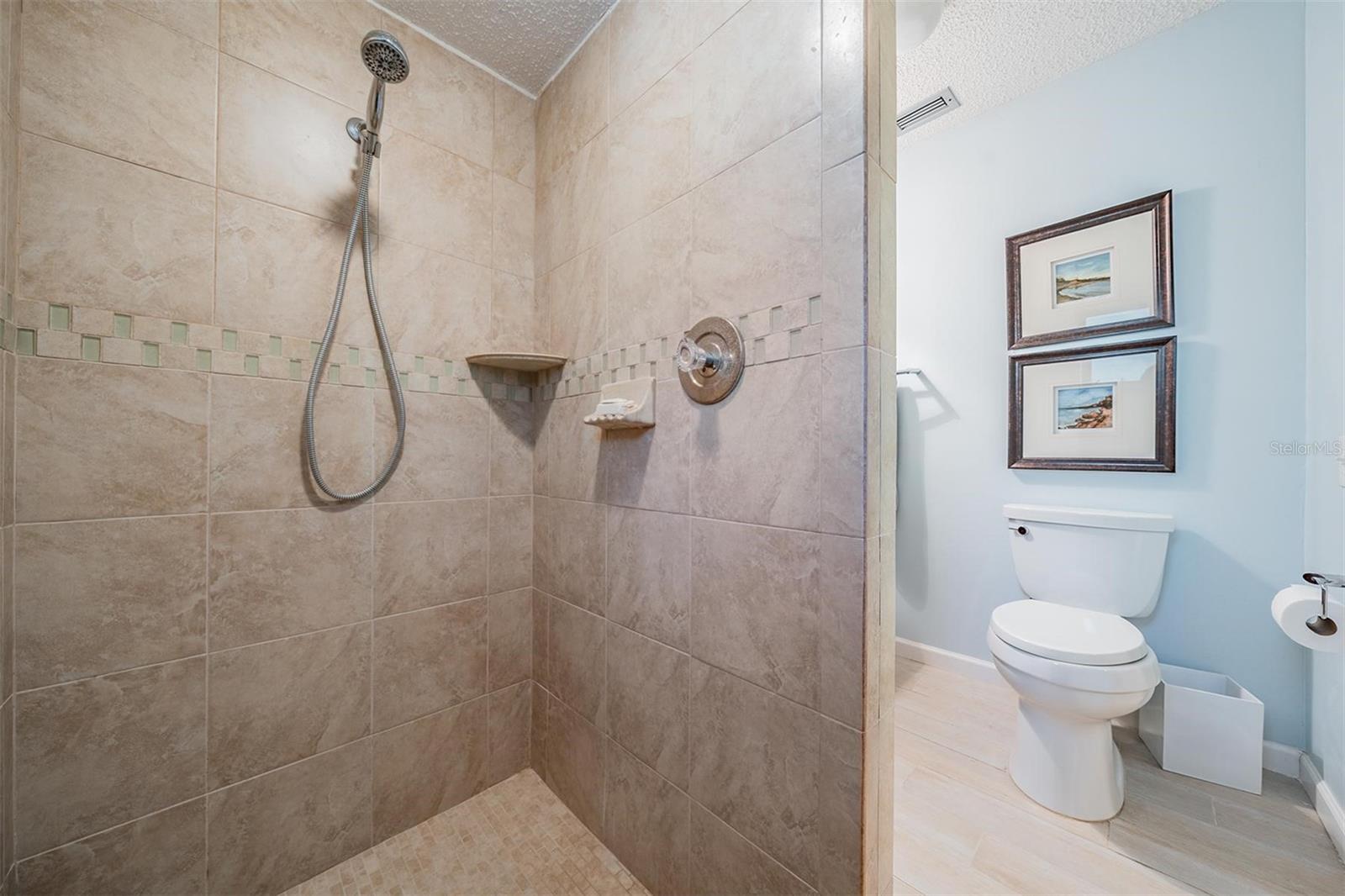 Easy to reach shower