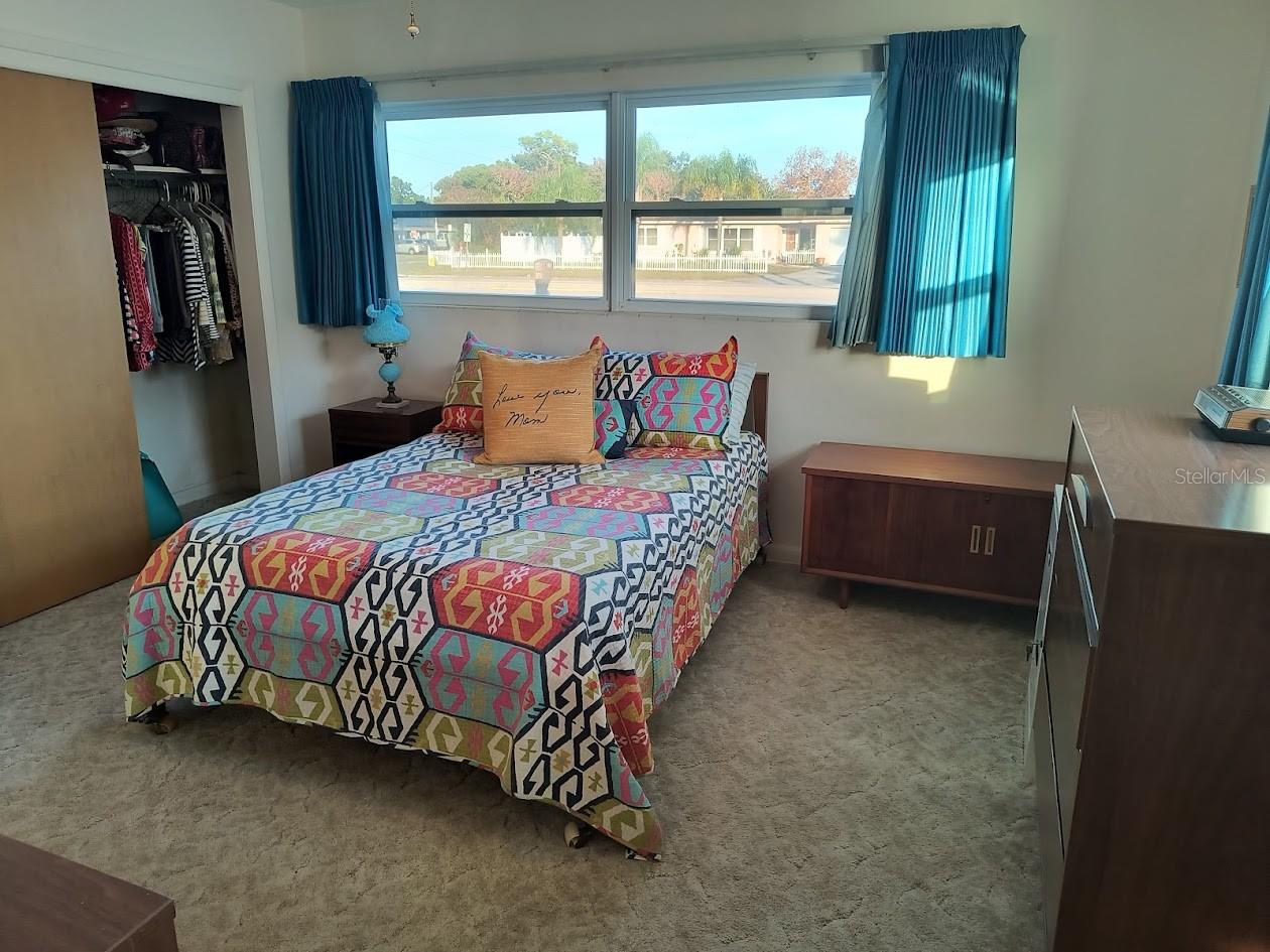 Bedroom #2 with built-in closet