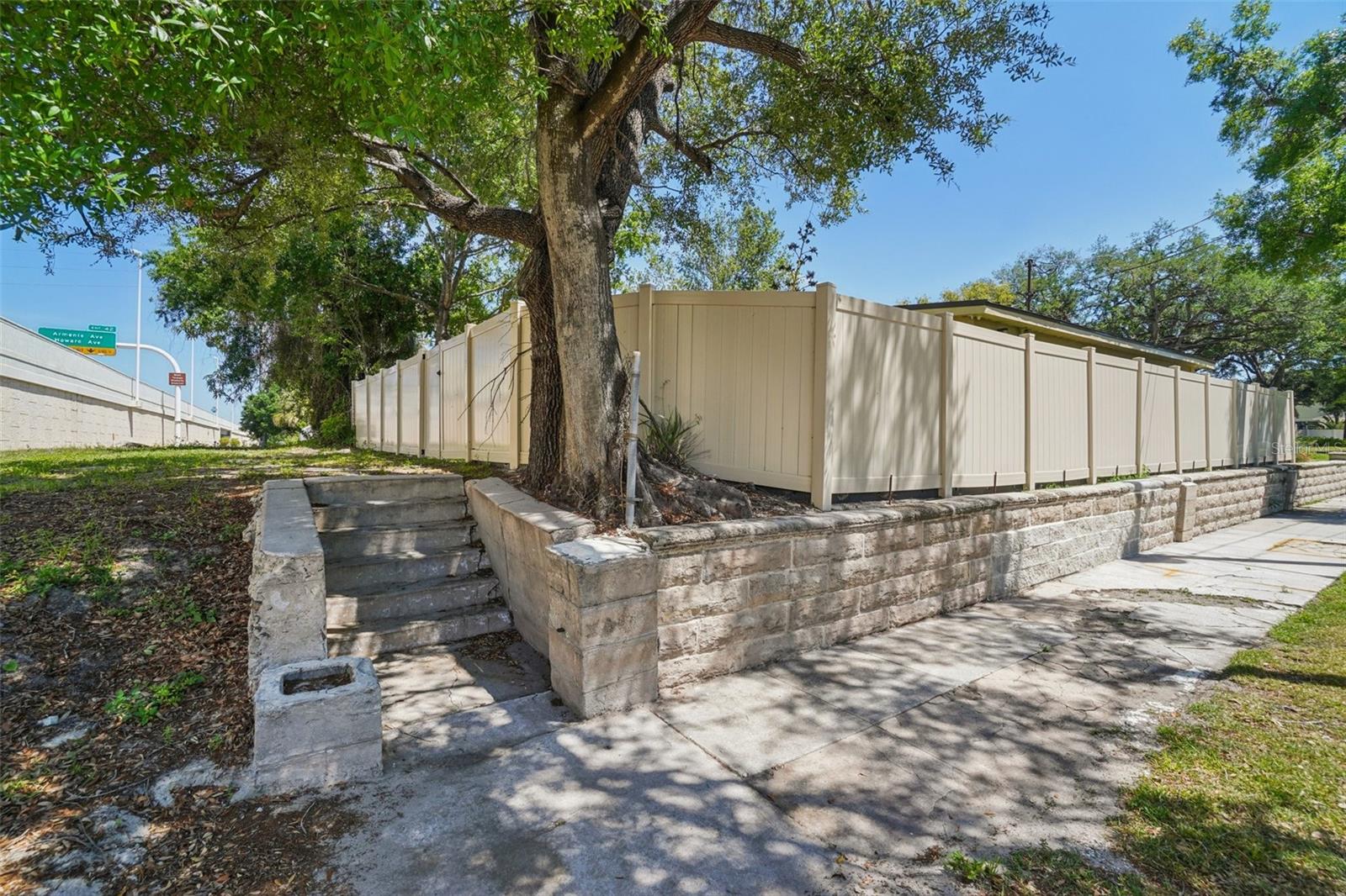 Alleyway and access to back yard