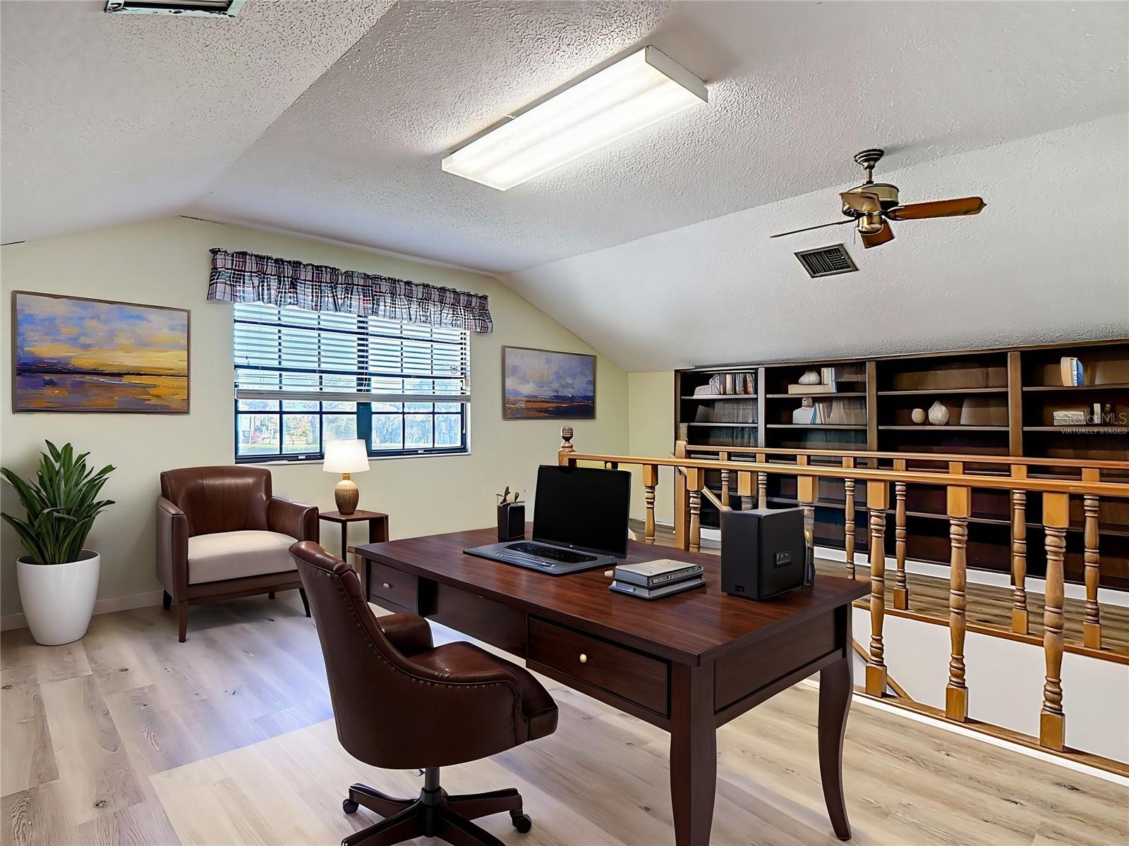 Virtually staged to display potential