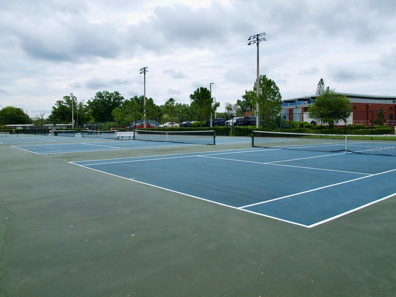 Tennis courts