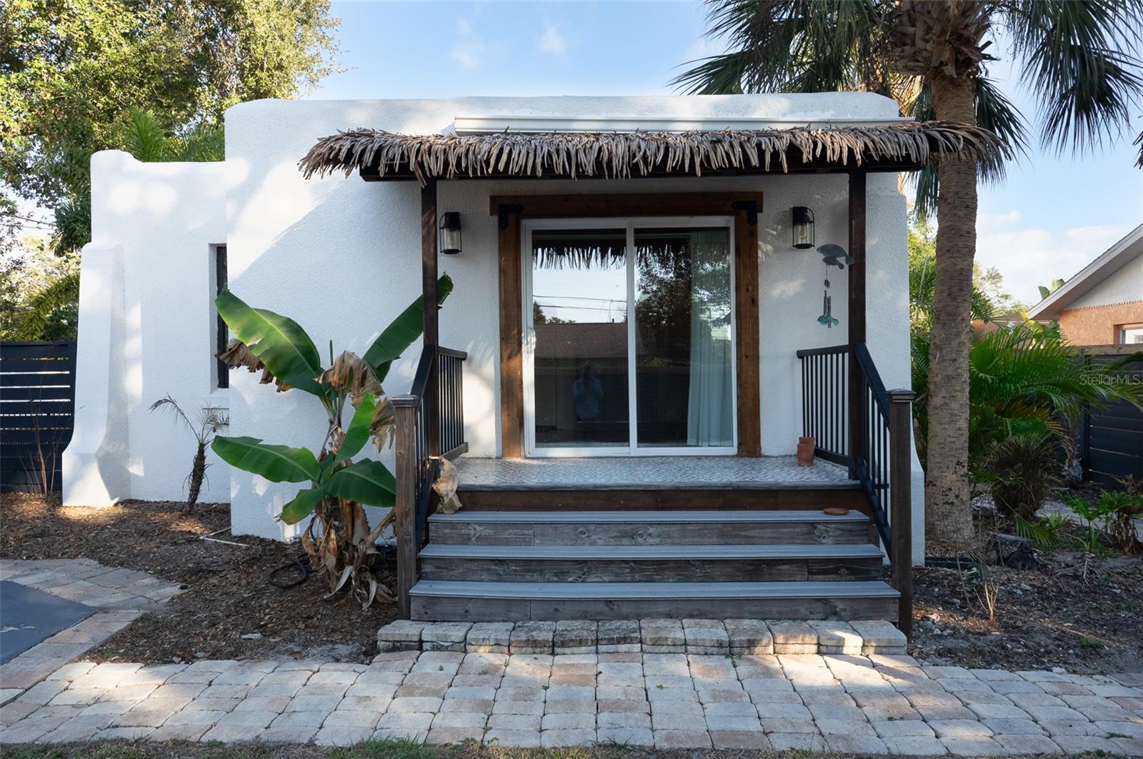 Private porch off primary bedroom