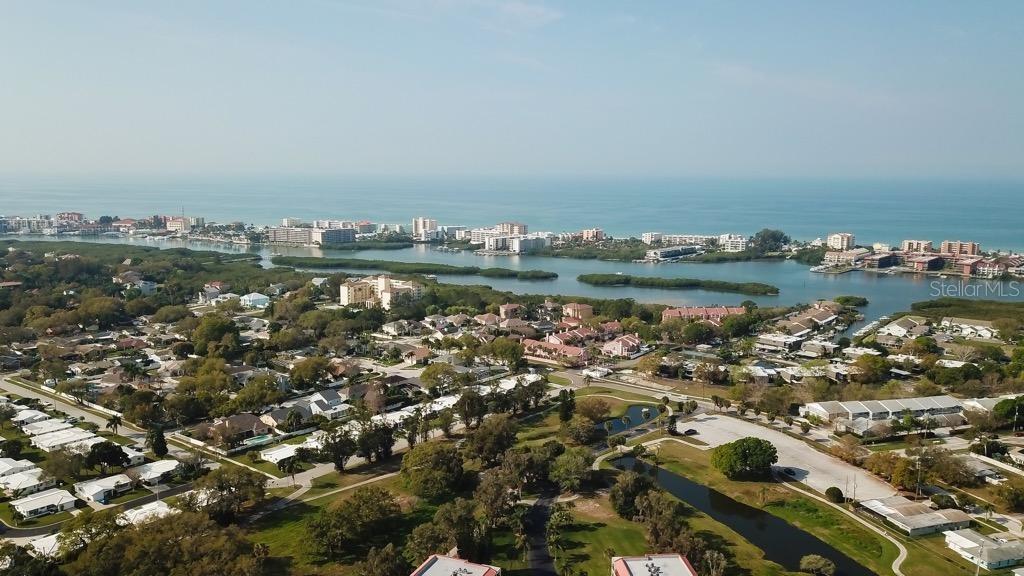 Aerial of Gulf BeachesHeat