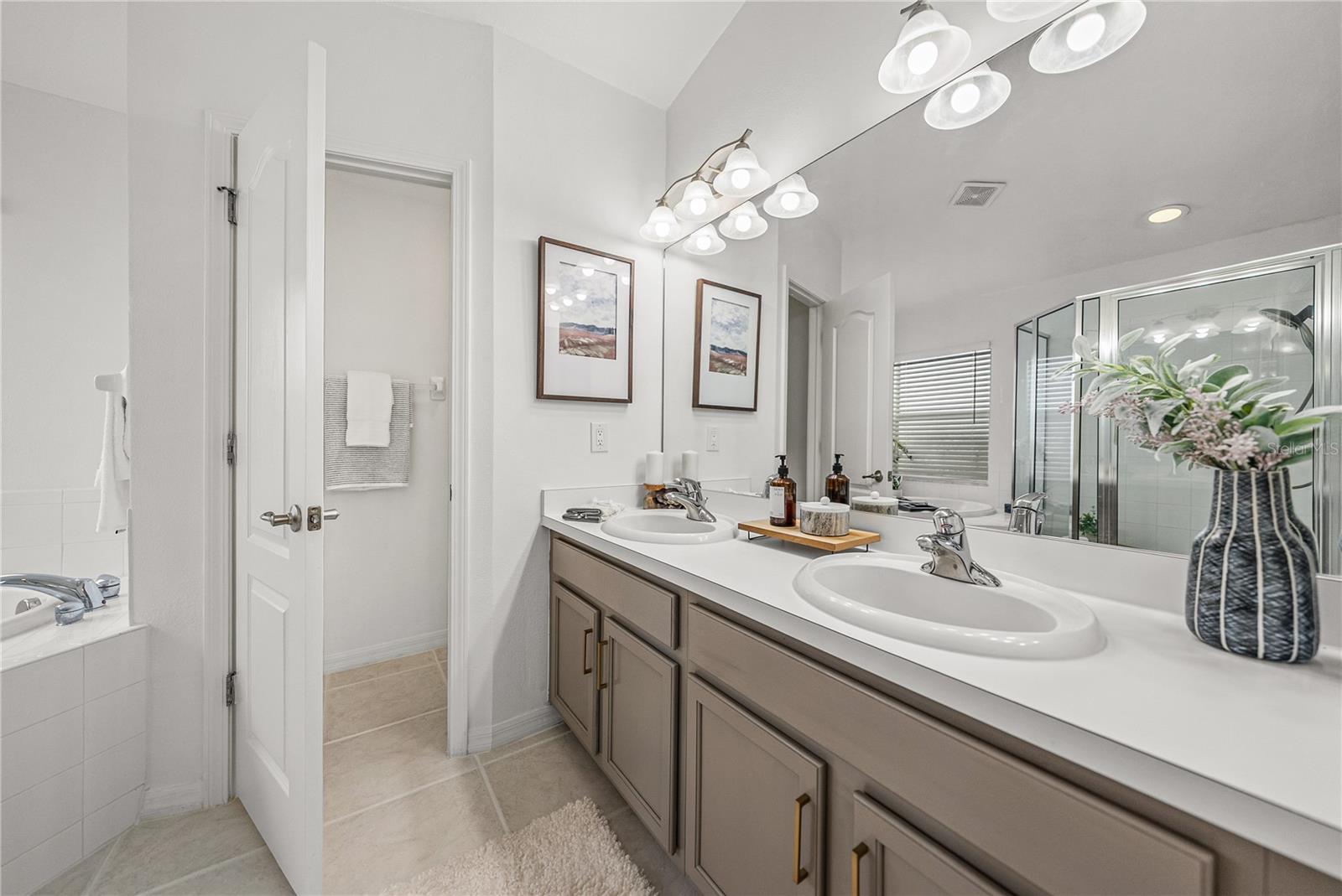 Primary Suite Bath Dual Sink Vanity